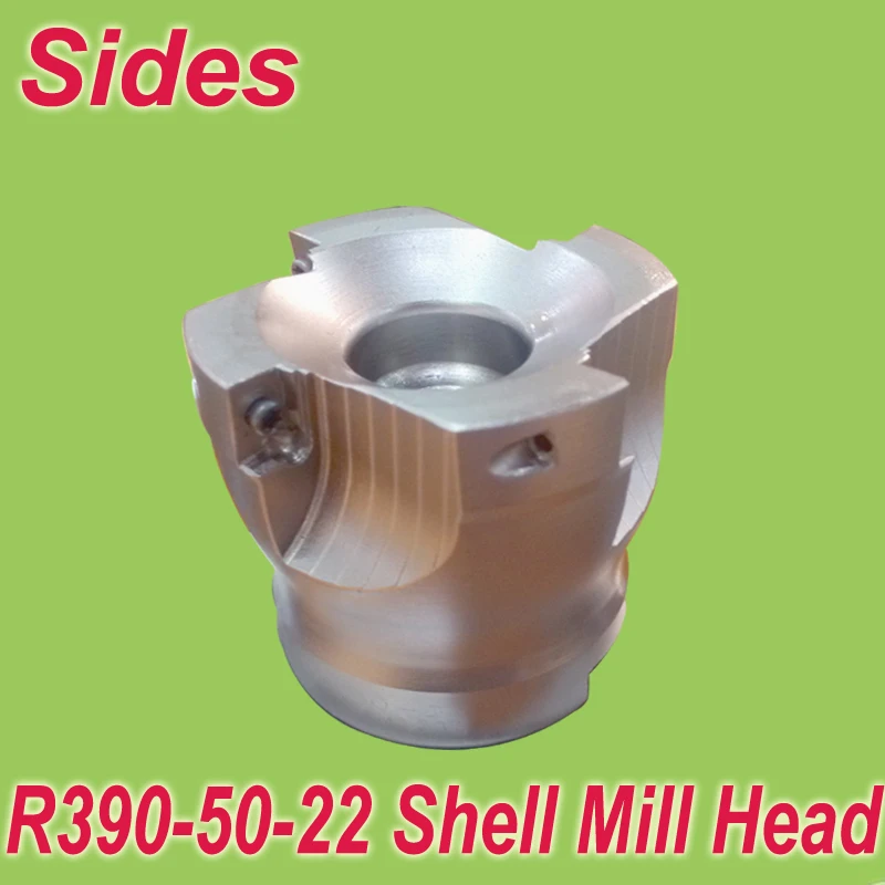 Free Shiping R390 50 22 4T Face Mill Head Cutter Shell Mill 50mm for