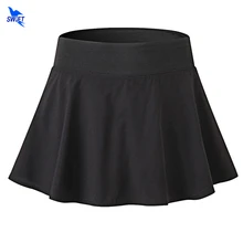 2 в 1 спортивные юбки для тенниса и йоги с шортами для бадминтона, фитнеса, короткая юбка для девушек, быстросохнущая Женская юбка для бега с защитой от воздействия
