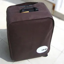 Толстый Дорожный чемодан, защитный чехол на чемодан, сумка для занятий спортом, полиэстер, Эластичный Чемодан, пылезащитный чехол, подходит для чемодана 20 ''-28''