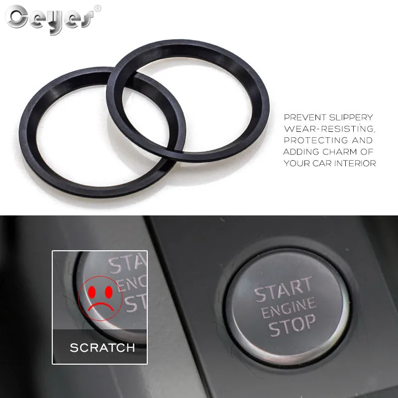 Start Engine Button Ring for AUDI (19)