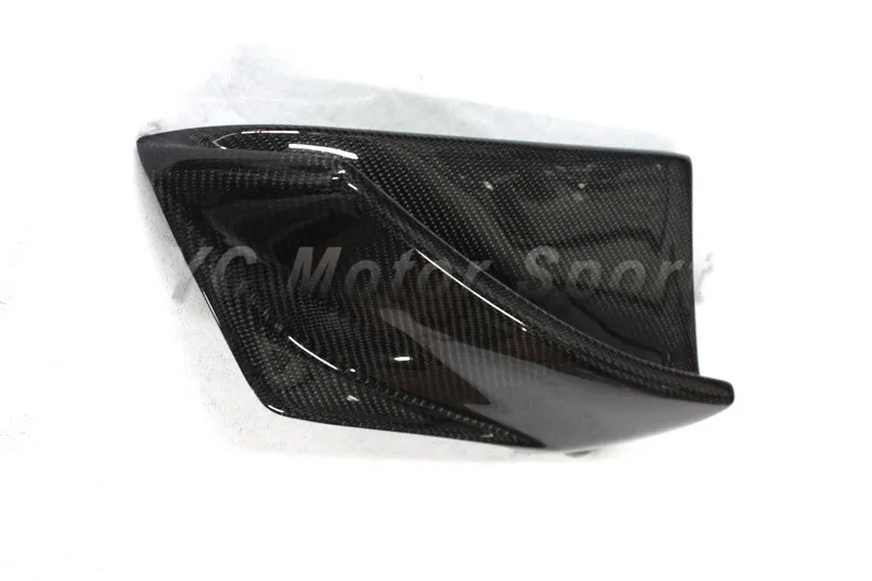 2008-2010 Mitsubishi Lancer EVO10 Rs Style Rear Bumper Caps CF (3)