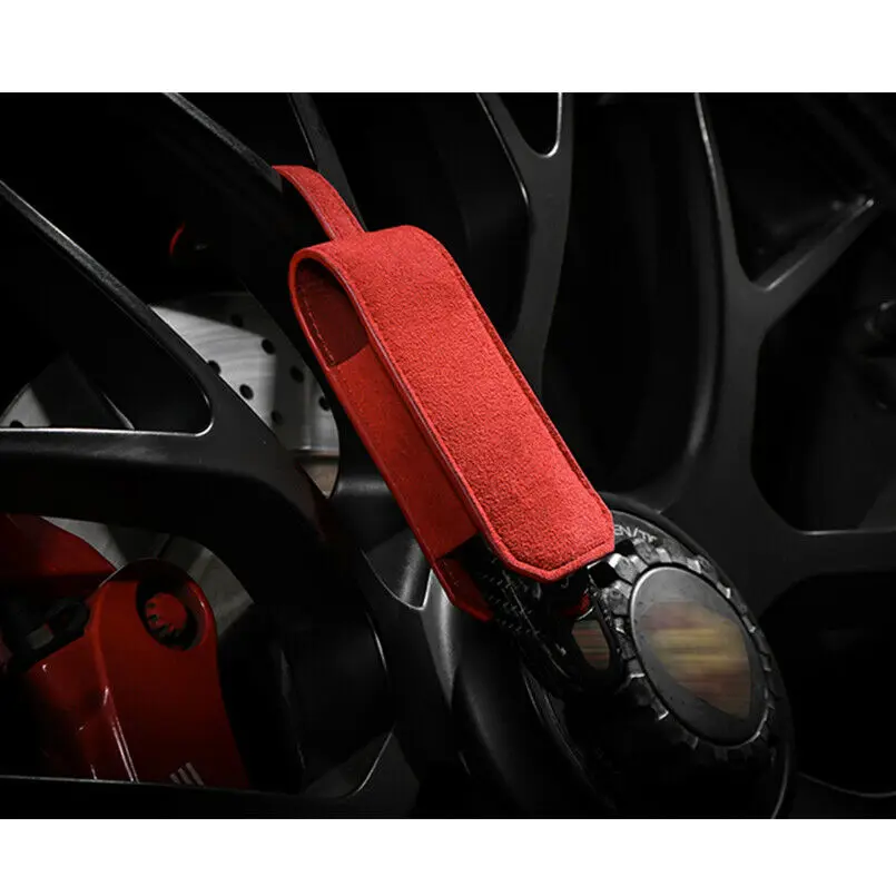 Матовый кожаный автомобильный высококачественный чехол для ключей для Porsche