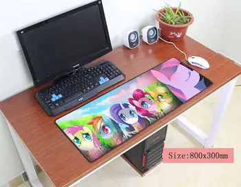 

my little pony mouse pad 800x300x3mm pad to mouse computer mousepad anime gaming padmouse gamer to large keyboard mouse mats
