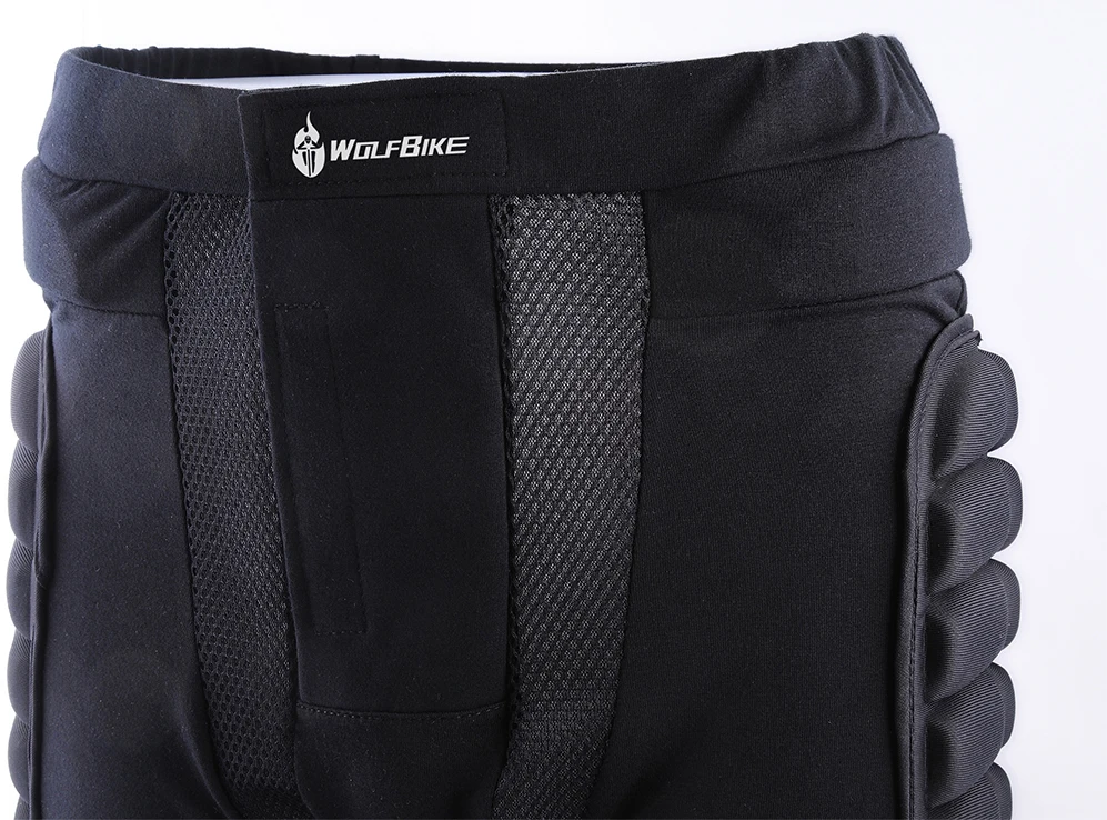 WOSAWE Sports Gear Short Protective Hip Butt Pad Ski Skate Skateboard Snowboard Protection Drop Resistance Roller Padded Shorts