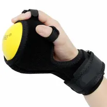 Анти-спастичность шариковая шина функциональное повреждение рук Ортез на палец рука мяч ход паралича реабилитация Упражнение