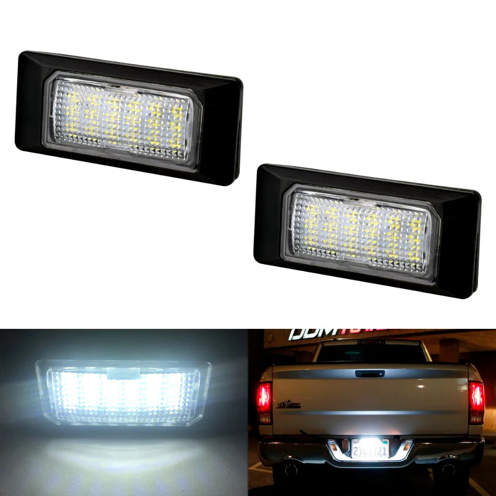 

2pcs LED Number License Plate Light 12V For Audi A1 A6 S6 A6 A7 TT TTS C7 S1 S7 Trunk Warning Light Car Styling Accessories