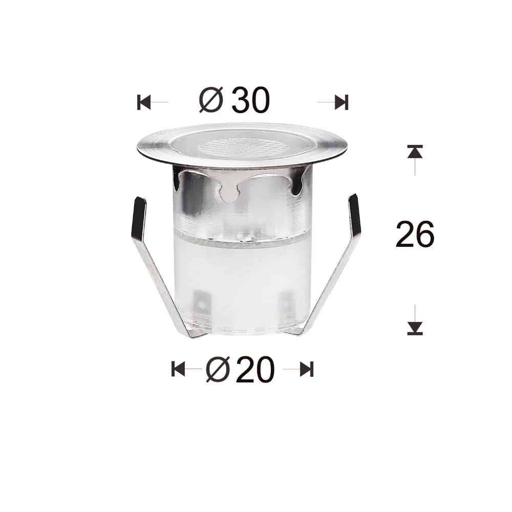 Emissor de Luz Deck ao ar Livre do Jardim do Pátio Conduziu a Iluminação da Paisagem da Em-terra Qaca Baixa Tensão Diodo Escadas Decoração 20 Pçs - Set B110-20 0.6 w 19 High Quality Luzes e Iluminação
