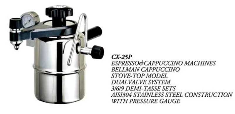 Espresso Cappuccino Cx-25p Bellman 