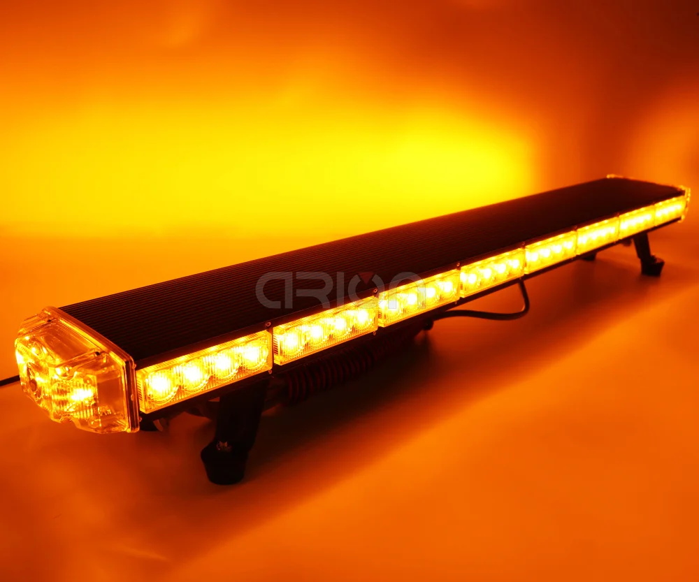 25-3" 46" 5" 55" светодиодный автомобиль грузовик полиции светодиодный мерцающий светильник бар аварийный Предупреждение сигнал маяка лампа светильник балка желтого цвета: желтый, 12 V/24 V