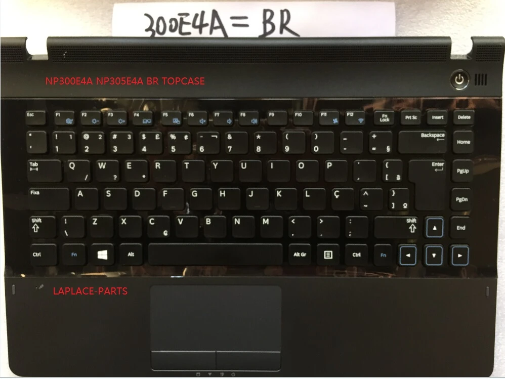 Black keyboard for samsungpalmrestkeyboard playstationkeyboard pad