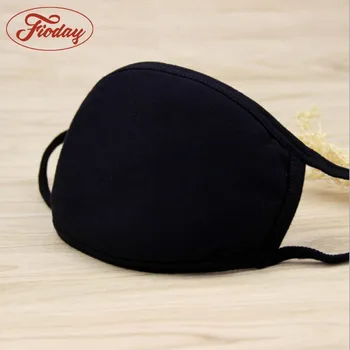 

Fioday Unisex Prints Mouth Mask Cotton Breath Anti-dust Activated Carbon Filter Adult Fabric Breathing Anti-fog Health Care