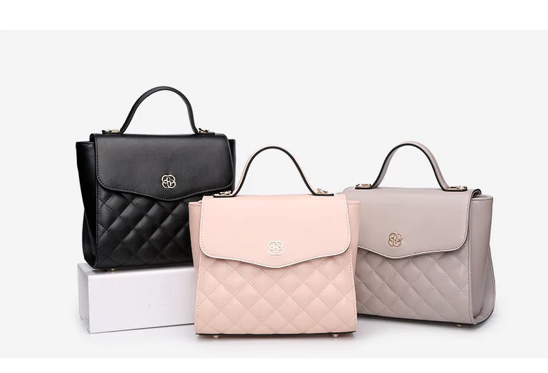 Real Natural genuine leather Handbag Ladies Classic Flap Bag Famous luxury Brands women Shoulder Bag Versatile messenger Bag      H51440362 (4)