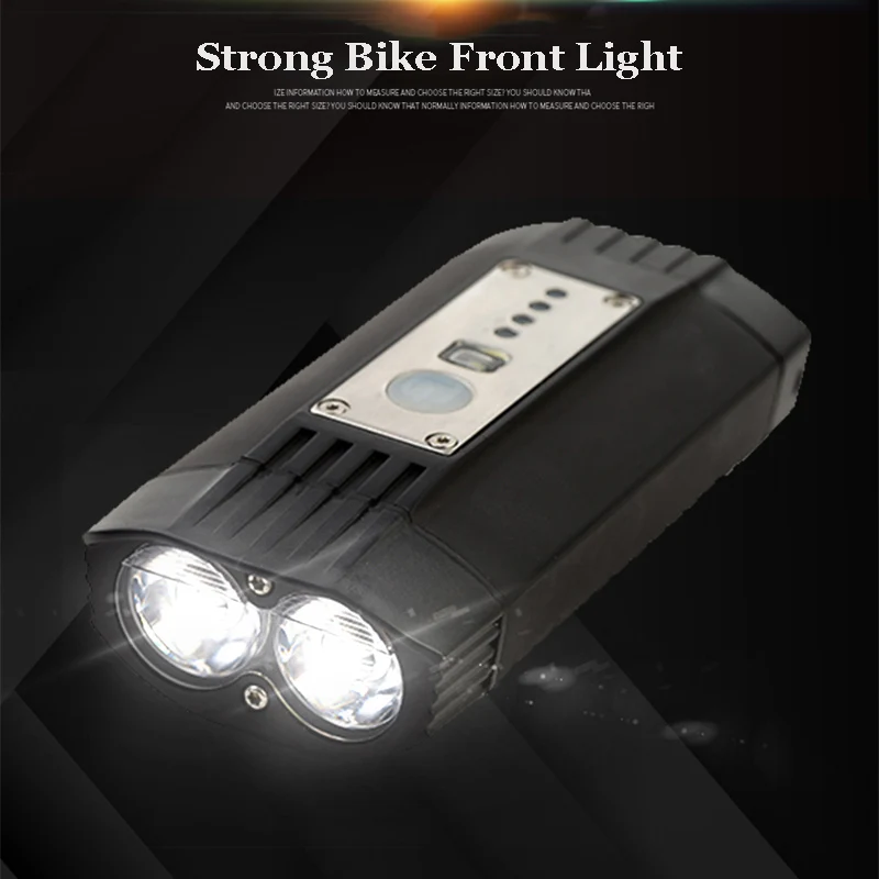 Велосипед передний свет USB перезаряжаемые 3 Режим высокой мощность светодиодный Фара Фонарь на руль фонари велосипедный спорт Велоспорт