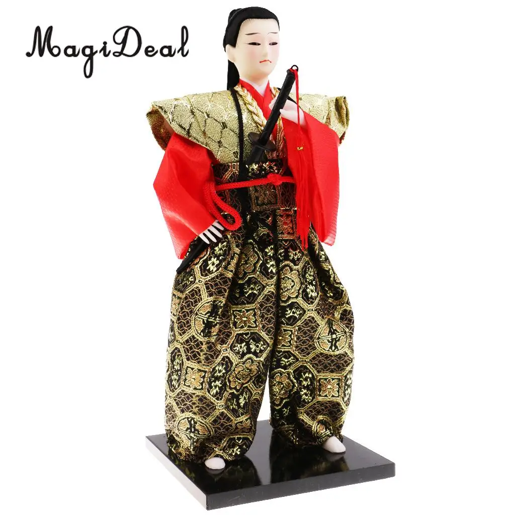 Japanese Samurai Doll Ornaments Japanese Children Gift Home Decor 30CM