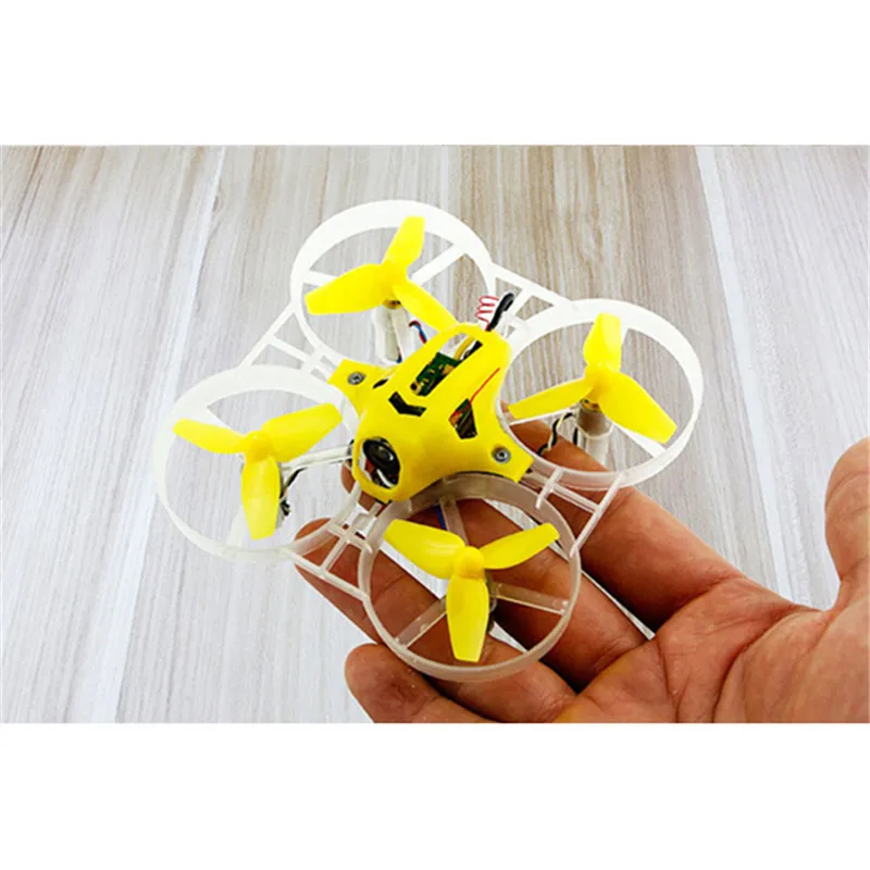 В наличии KINGKONG TINY7 75 мм миниатюрный FPV RC Дрон с щеточным двигателем 720 F3 контроллер