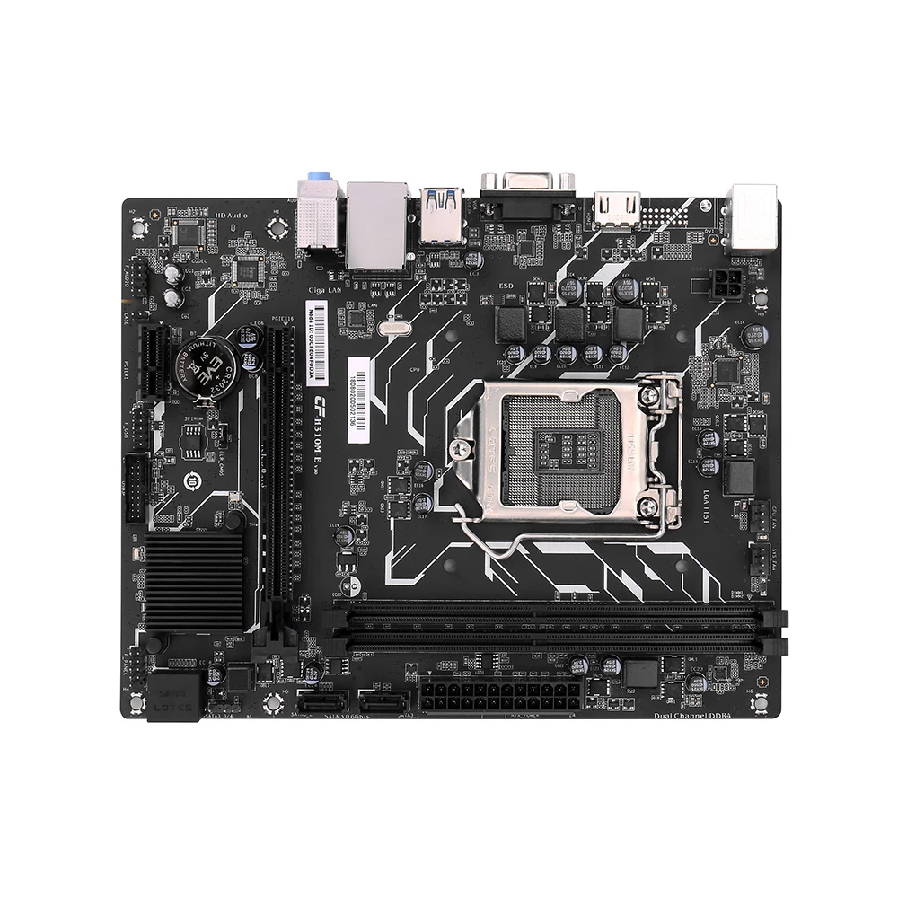 

Colorful H310M-E V20 Motherboard Mainboard Systemboard Intel LGA 1151 Coffee Lake-S Processor DDR4 SATA3.0 6Gb/s mATX