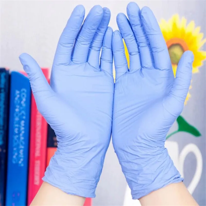 

100pcs/lot Disposable Latex Gloves Universal Cleaning Gloves Multifunctional Home Food Medical Cosmetic Disposable Gloves Exam