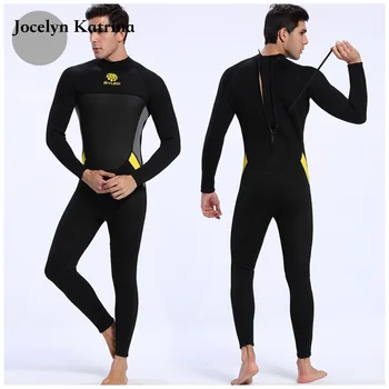 

3mm Warm Keep Neoprene Wetsuits Black full Body Scuba Diving and Surfing Wetsuits Nylon outside Terry Fabric inside Wetsuits