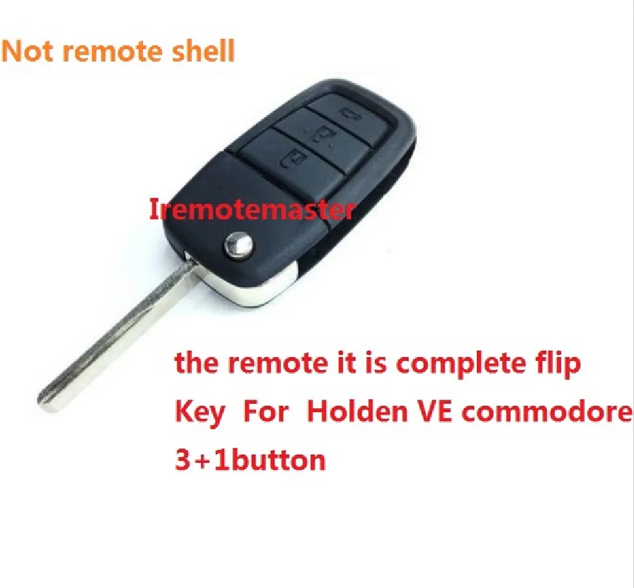 

92213311 - 92252257 Remote flip car key for Holden VE Commodore 3 button with horn GM46LCK chip 434 mhz GM45 DHL free shipping