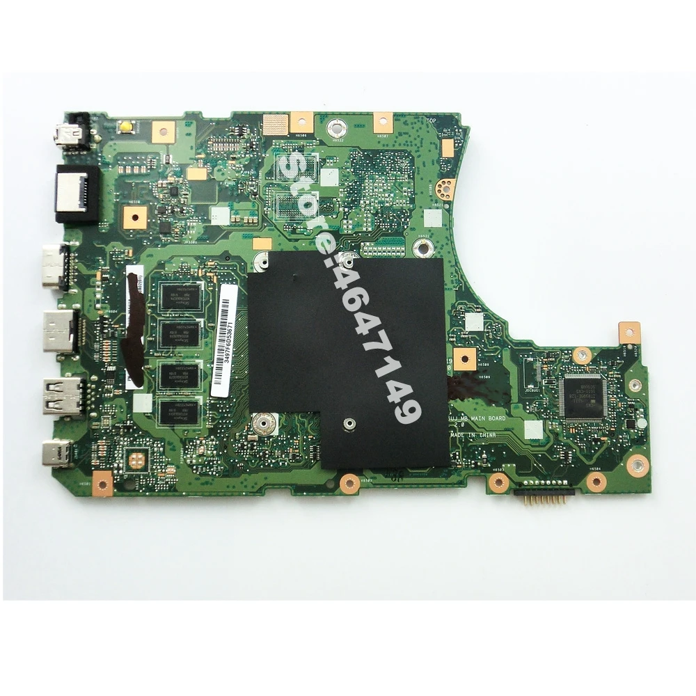 X556UA/X556UJ i3-6100 CPU 4GB DDR3L Mainboard For ASUS X556UA X556UJ X556U X556UB laptop motherboar