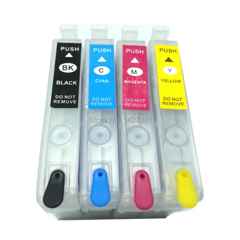 

YOTAT Refillable T0711 T0712 T0713 T0714 ink cartridge for Epson DX4000 DX4050 DX4400 DX4450 DX5000 DX5050 DX6000 DX6050 DX7000F