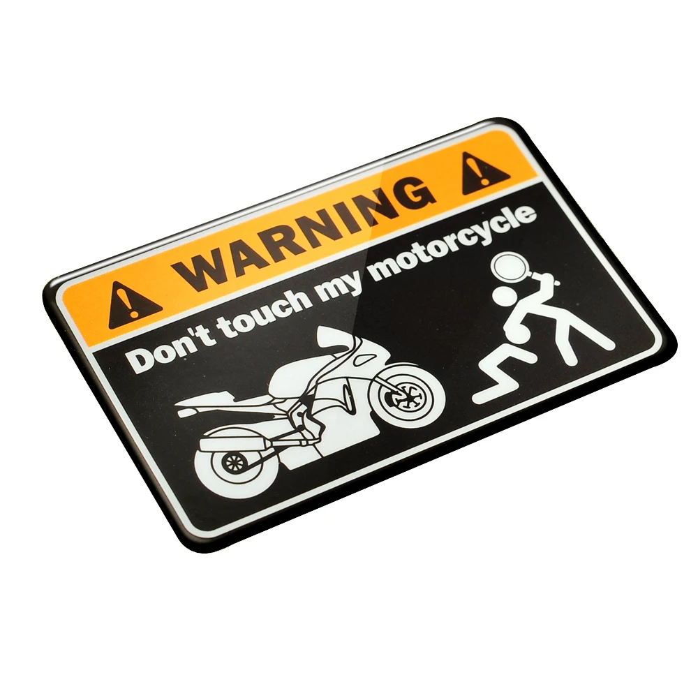 Наклейки Don't Touch My мотоциклетные наклейки на мотоцикл бак чехол для Kawasaki Suzuki Ducati