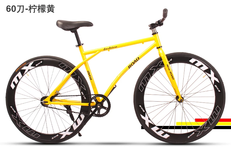 Discount New X-front brand colorful carbon steel 26 inch fixed gear rear pedal brake bicicleta student bike road bicycle 21 Discount New X-front brand colorful carbon steel 26 inch fixed gear rear pedal brake bicicleta student bike road bicycle 21