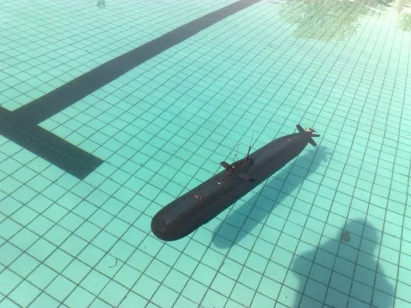 

1/48 U31 (Type 212A) AIP SubmarineSUBMARINE --- HULL KIT