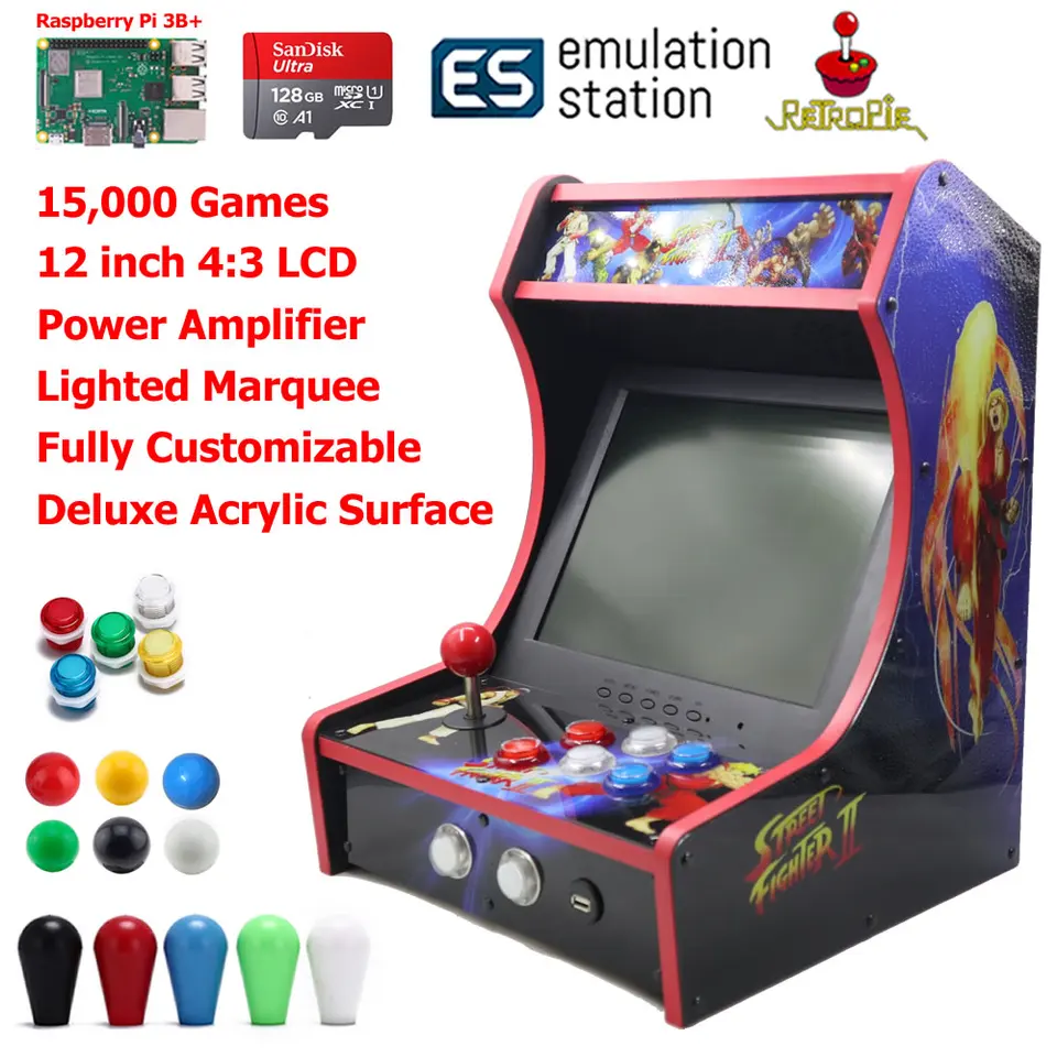 Rac B300 Mini Bartop Arcade Joystick Game Machine Cabinet