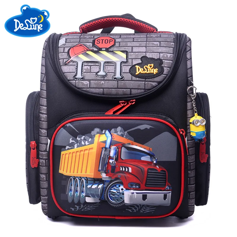 

Grade 1-4 Brand School Bags Satchel For Boys Children Primary School Backpack Orthopedic Schoolbag Children