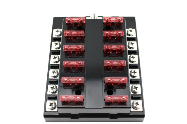 moto home 12 way blade fuse box \u0026 bus bar kit car boat marine Emergency Brake Kit moto home 12 way blade fuse box \u0026 bus bar kit car boat marine fusebox holder 12v 24v volt