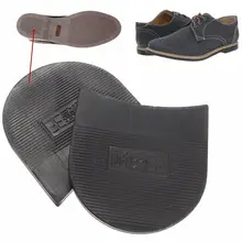 1 пара резиновых подошв для обуви, мужские самоклеящиеся самодельные наклейки на подошву для обуви, Нескользящие черные износостойкие коврики, стельки, наклейки