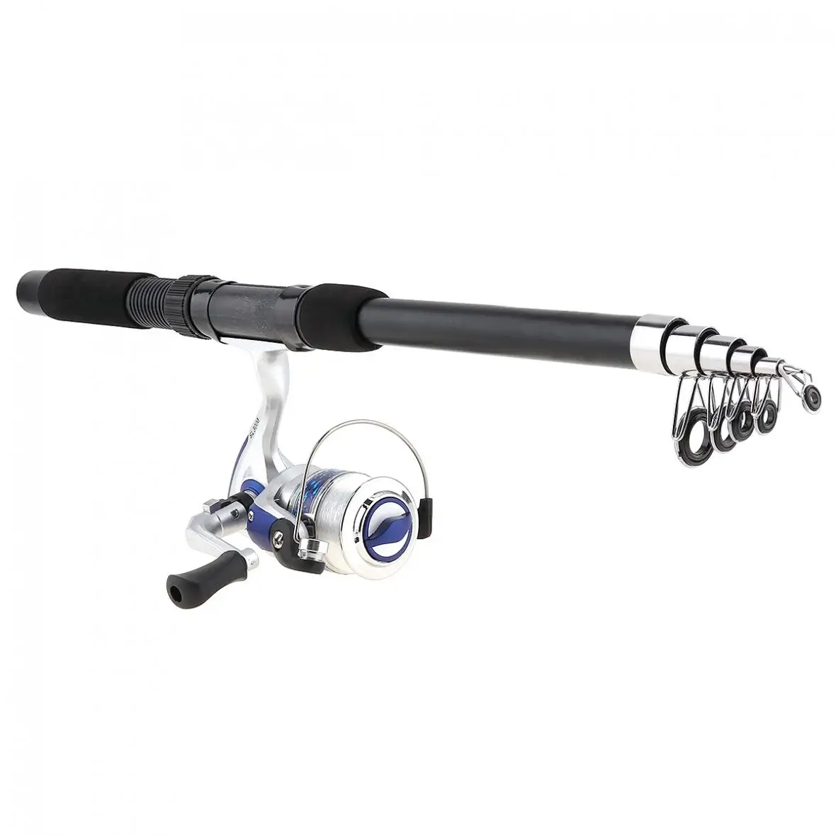 2.1 m قصبة الصيد بكرة خط كومبو أطقم كاملة الغزل بكرة القطب مجموعة مع حقيبة طُعوم لينة تعويم هوك قطب الخ أداة مجموعة