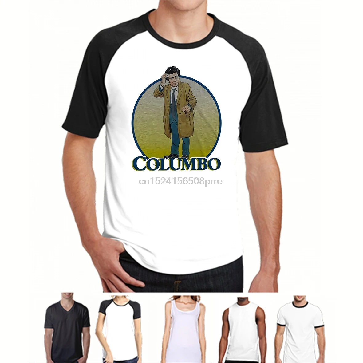 

COLOMBO T-shirt Columbo Peter Falk The Chevy Mystery Show