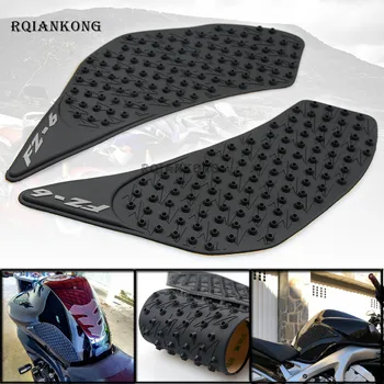 

Motorcycle Gas Oil Fuel Tank Traction Pad Protector Knee Side Decal Sticker For Yamaha FZ-6 FZ6 FZ 6 2006 2007 2008 2009 2010