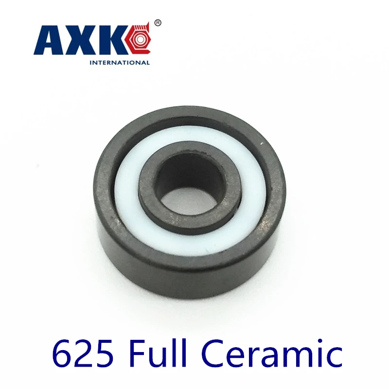 

2023 Rushed Rolamentos Axk 625 Full Ceramic Bearing ( 1 Pc ) 5*16*5 Mm Si3n4 Material 625ce All Silicon Nitride Ball Bearings