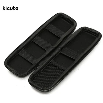 

New Black Pen Pencil Case Portable EVA Hard Shell Holder Pen Pencil Case Pouch Stationery Box Makeup Bag Office School Supplies