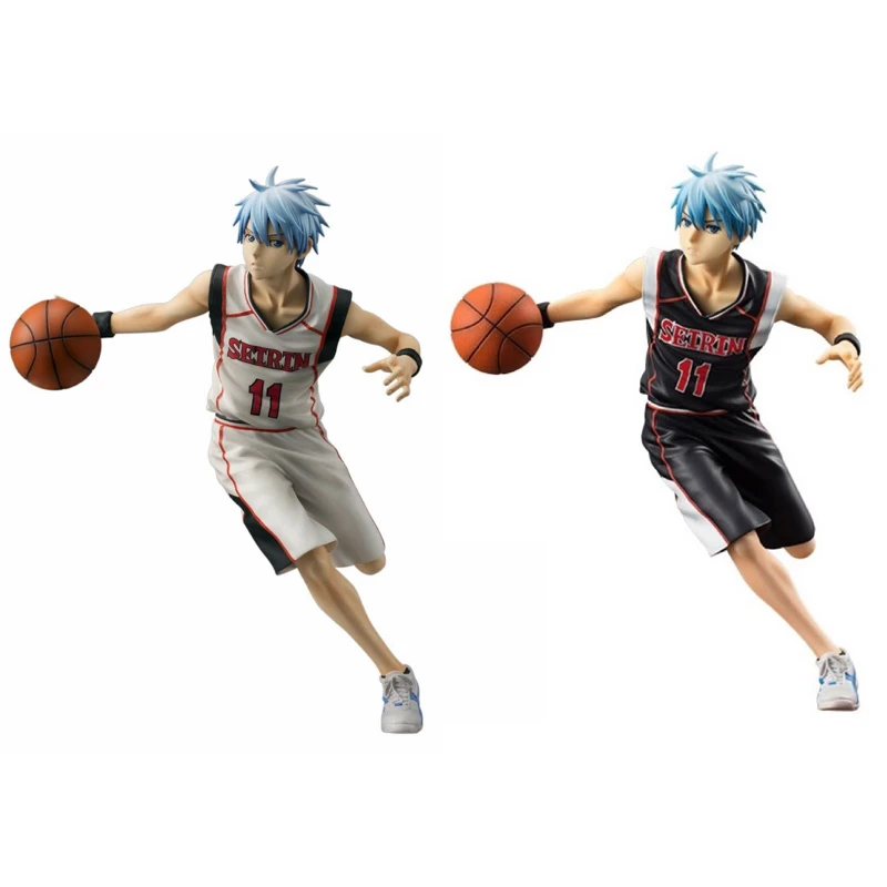 Баскетбольная фигурка Kuroko's серия Kuroko Tetsuya черно белая униформа японская аниме