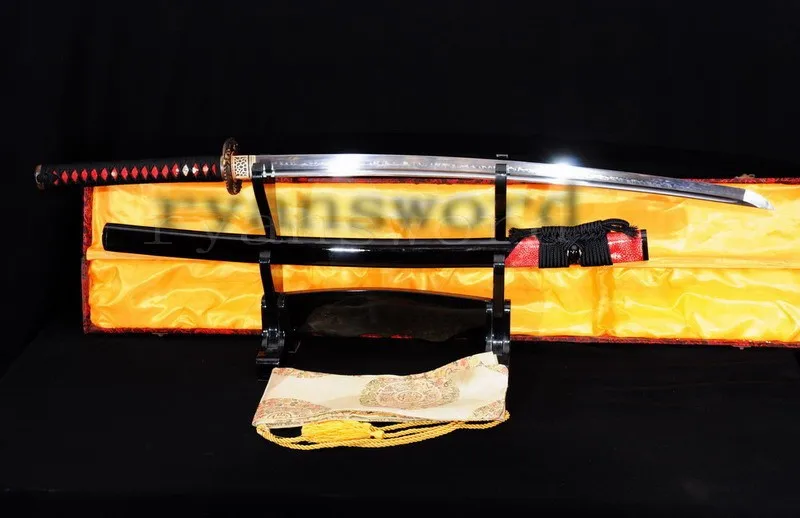 Ручная работа MARU обкладка глиной Орел TSUBA японский самурайский меч катана меч