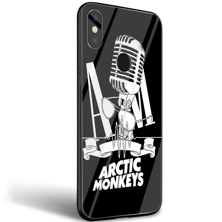 Стеклянный чехол Desxz ARCTIC MONKEYS для Xiaomi Mi 8 Lite 9 A1 A2 Redmi Note 5 6 7 Pro 6A 4X Pocophone