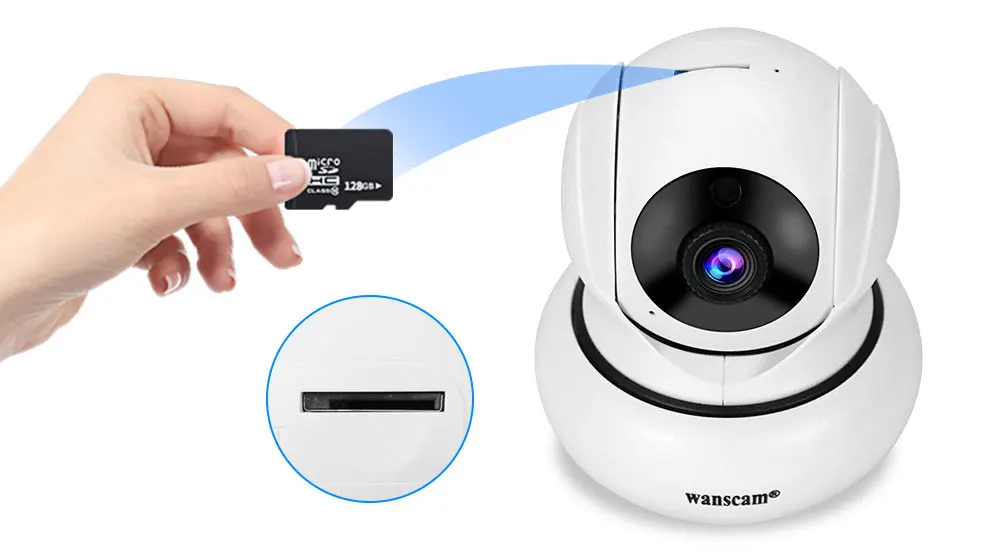 Câmera de Vigilância Monitor do Bebê ip sem Fio Wanscam Câmera fi Vídeo Campainha Rede Cctv Visão Noturna Detecção Movimento 1080 p wi 11 Wanscam 1080 p câmera ip sem fio