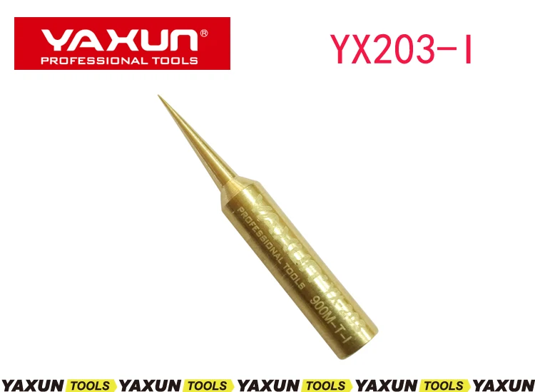 YAXUN YX203-I пайки из чистой меди для iphone материнская плата fly line ремонт, ультра тонкий паяльник головка для мобильного ремонта