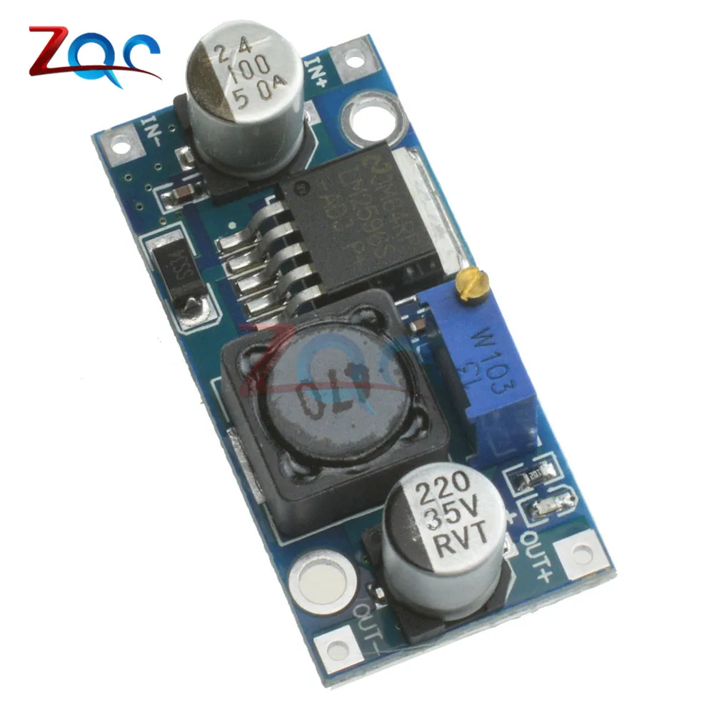 LM2596s DC-DC понижающий модуль питания 3а Регулируемый модуль LM2596 ...