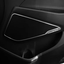 Para Hyundai Tucson 2015 2016 2017 2018 Porta Do Carro Estéreo Acessórios de Cobre Orador Porta Adesivos Lantejoulas Decoração Interna