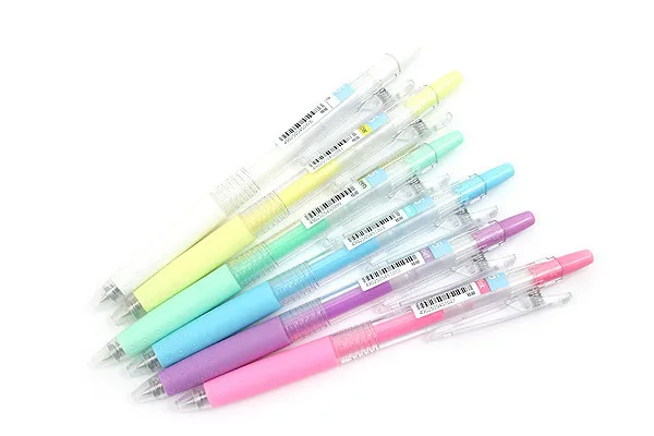 Pilot Juice Gel Ink Pen - 0.5 mm - 6 Color Set - Pastel 009
