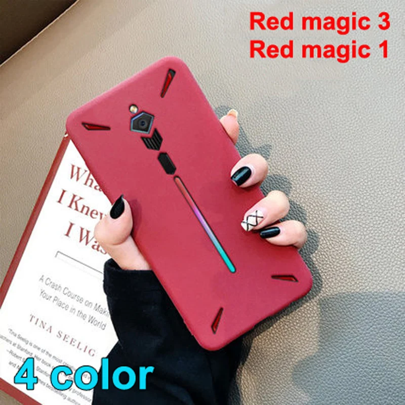 Для ZTE Nubia Red Magic 3 Чехол RedMagic NX629J NX619J мягкий чехол песчаника для NX609J Тонкий матовый