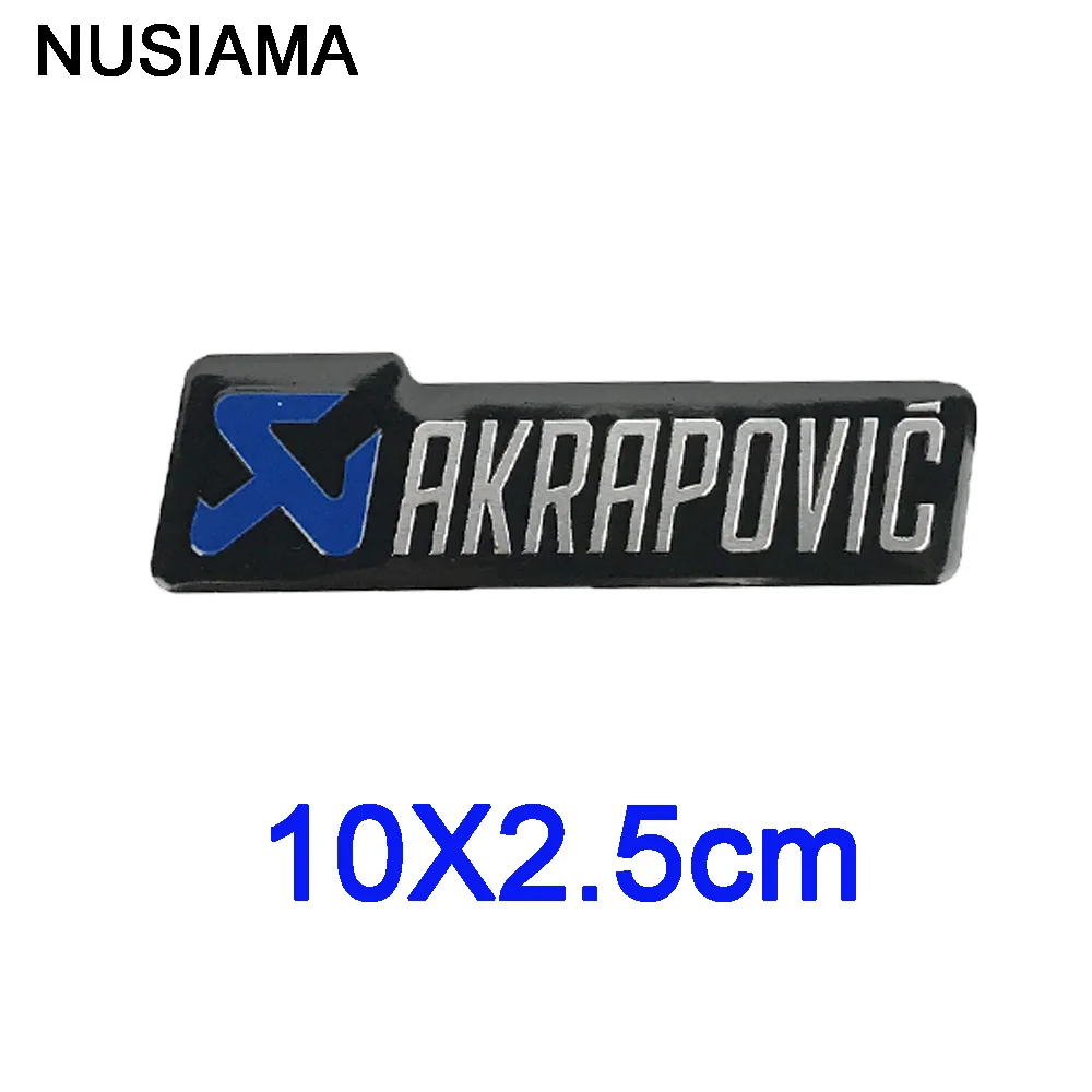 3 шт. 3D алюминиевая выхлопная наклейка на трубу наклейка на мотоцикл украшения наклейки для автомобилей для Suzuki yamaha Honda Akrapovic