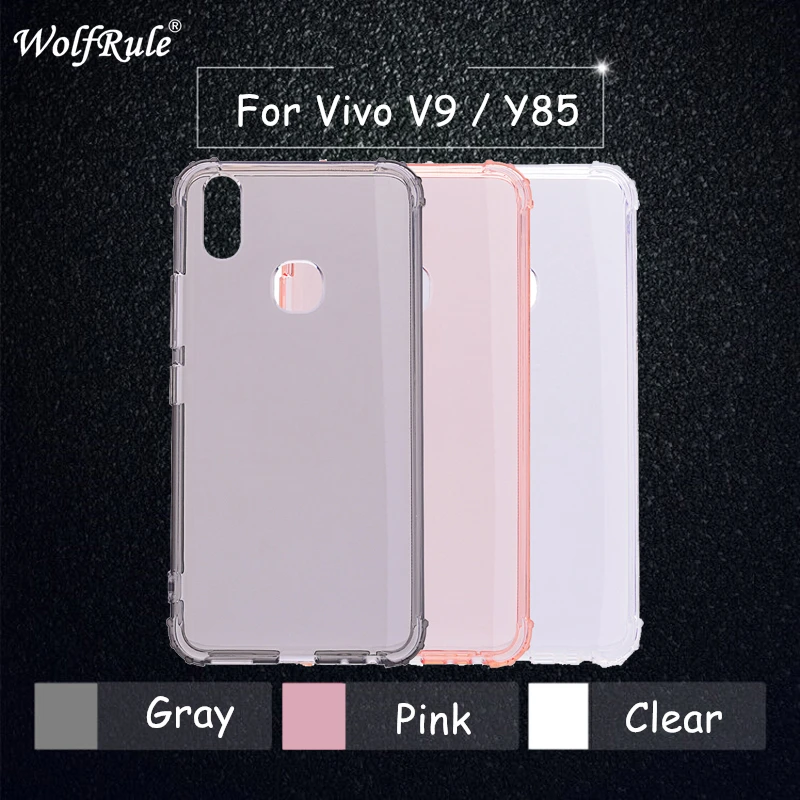 Vivo V9 Case Vivo Y85 Original Cover Soft Transparent TPU Protective Funda For BBK Vivo V9 Anti knock Clear Phone Cases 6.3 Vivo V9 Case Vivo Y85 Original Cover Soft Transparent TPU Protective Funda For BBK Vivo V9 Anti knock Clear Phone Cases 6.3