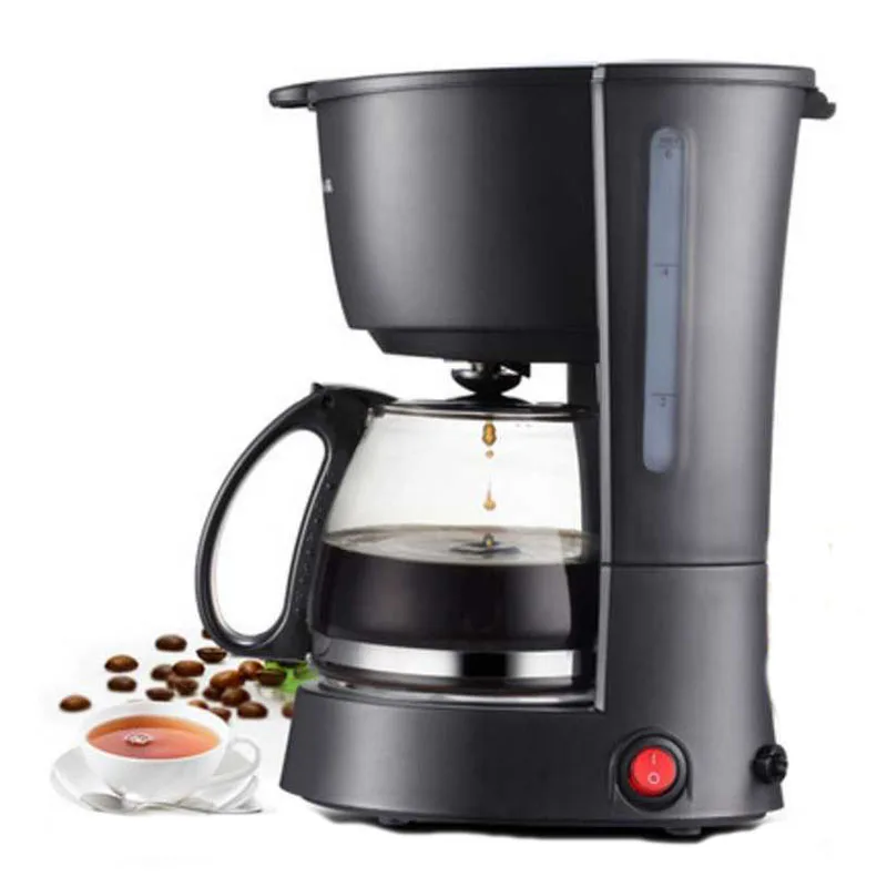 Coffee Machine Household American Drip Type Fully Semi-automatic Small Coffee Maker Coffee, Tea Dual Use Coffee Machine Household American Drip Type Fully Semi-automatic Small Coffee Maker Coffee, Tea Dual Use