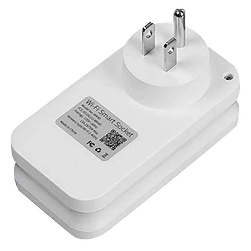 

Wifi Switch Ws2 Smart Socket For Apple Homekit Alexa Google Home Us Adapter App Voice Remote Control Us Plug
